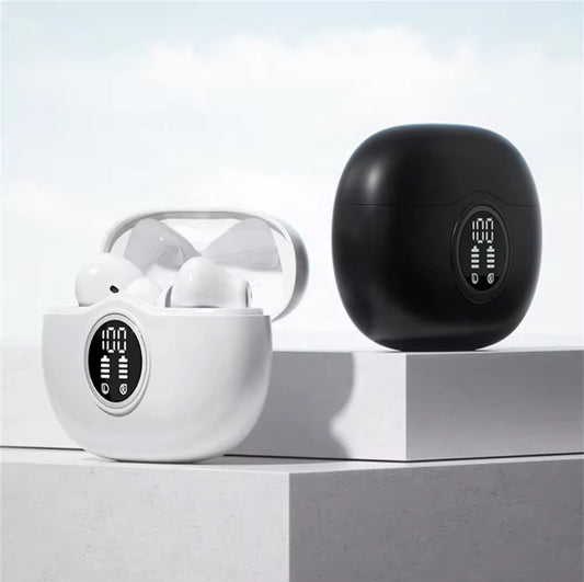 AuroPods X10 – LED Display Bluetooth Earbuds with Charging Case | Wireless TWS Earphones